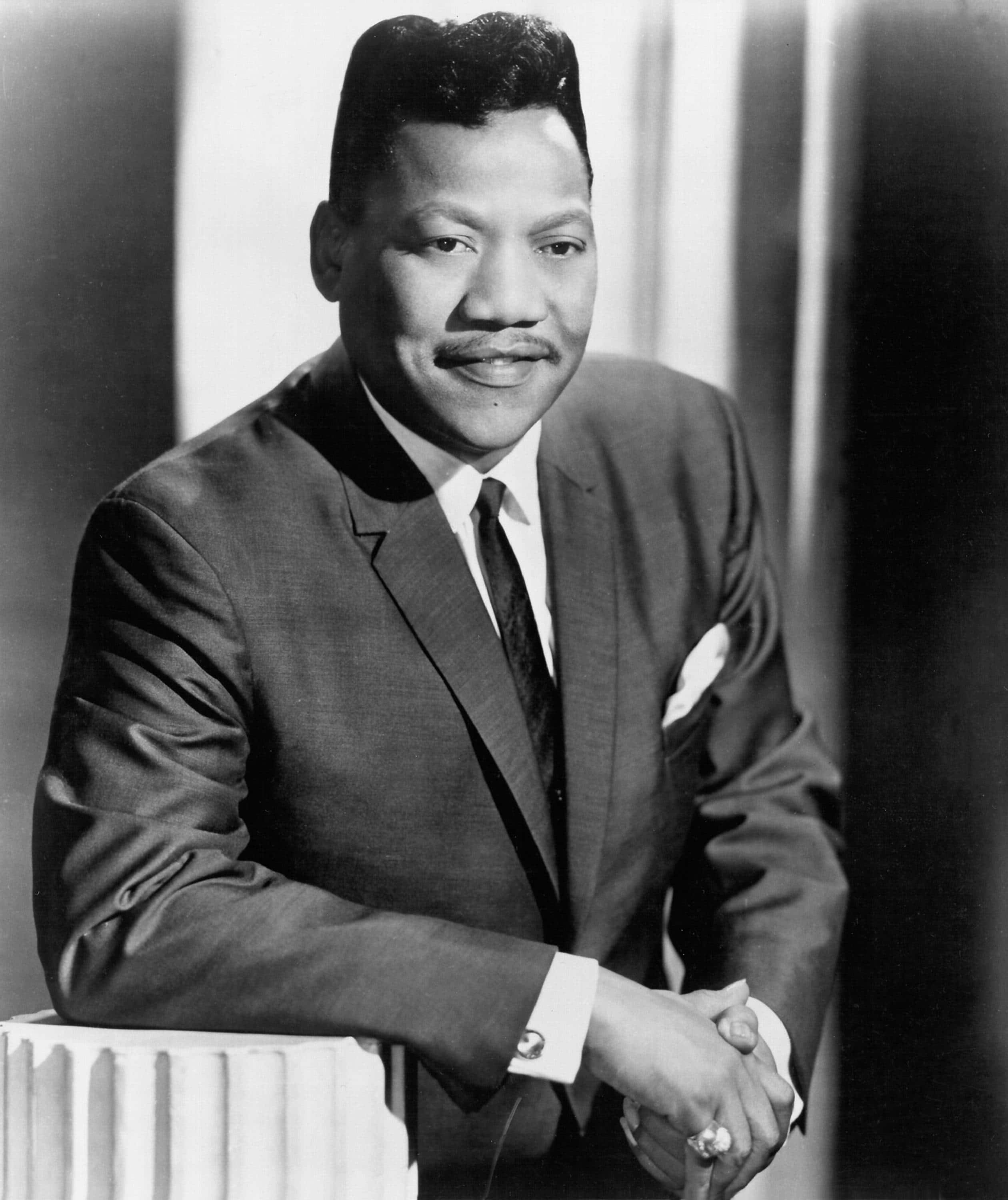 Bobby Blue Bland, legendary musician, on stage, 2K Phone Wallpaper