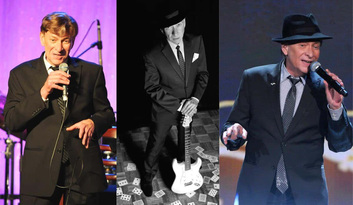 Bobby Caldwell, suit, microphone, SD Desktop Wallpaper