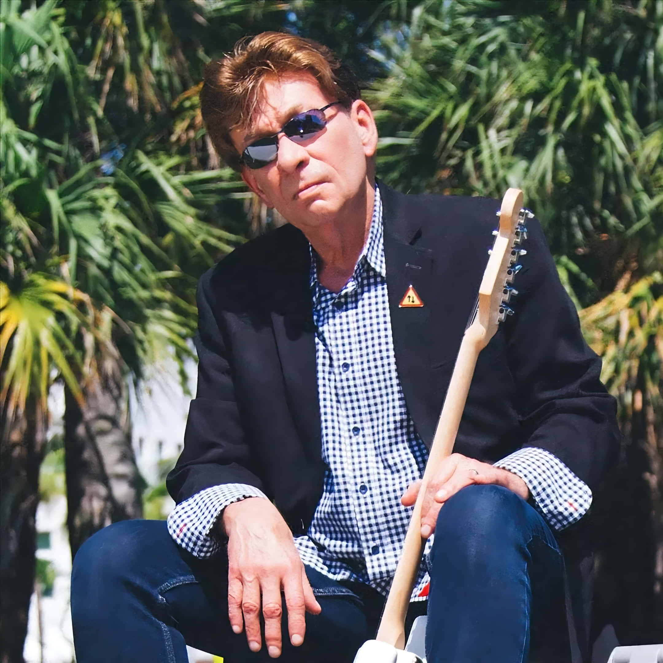 Bobby Caldwell, sunglasses, blazer, Full HD Desktop Wallpaper