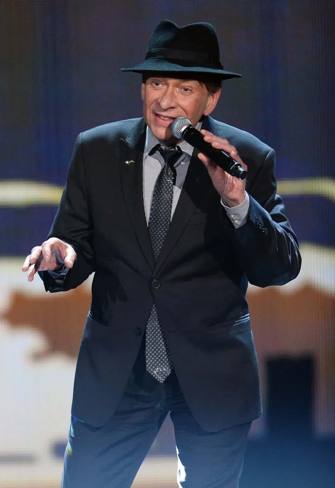 Bobby Caldwell, black suit, fedora, HD Phone Wallpaper