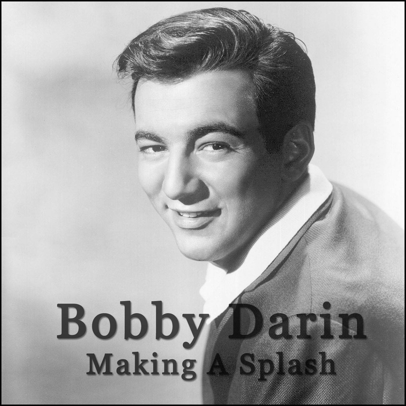 Bobby Darin, black and white studio portrait, collared shirt, HD Desktop Wallpaper