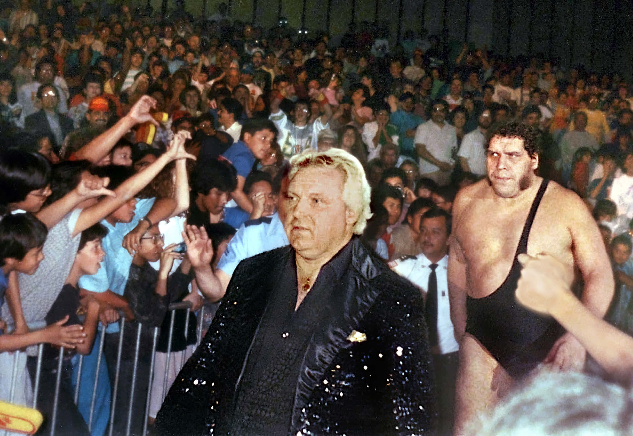 Bobby Heenan, wrestler, sparkly black jacket, Full HD Desktop Wallpaper
