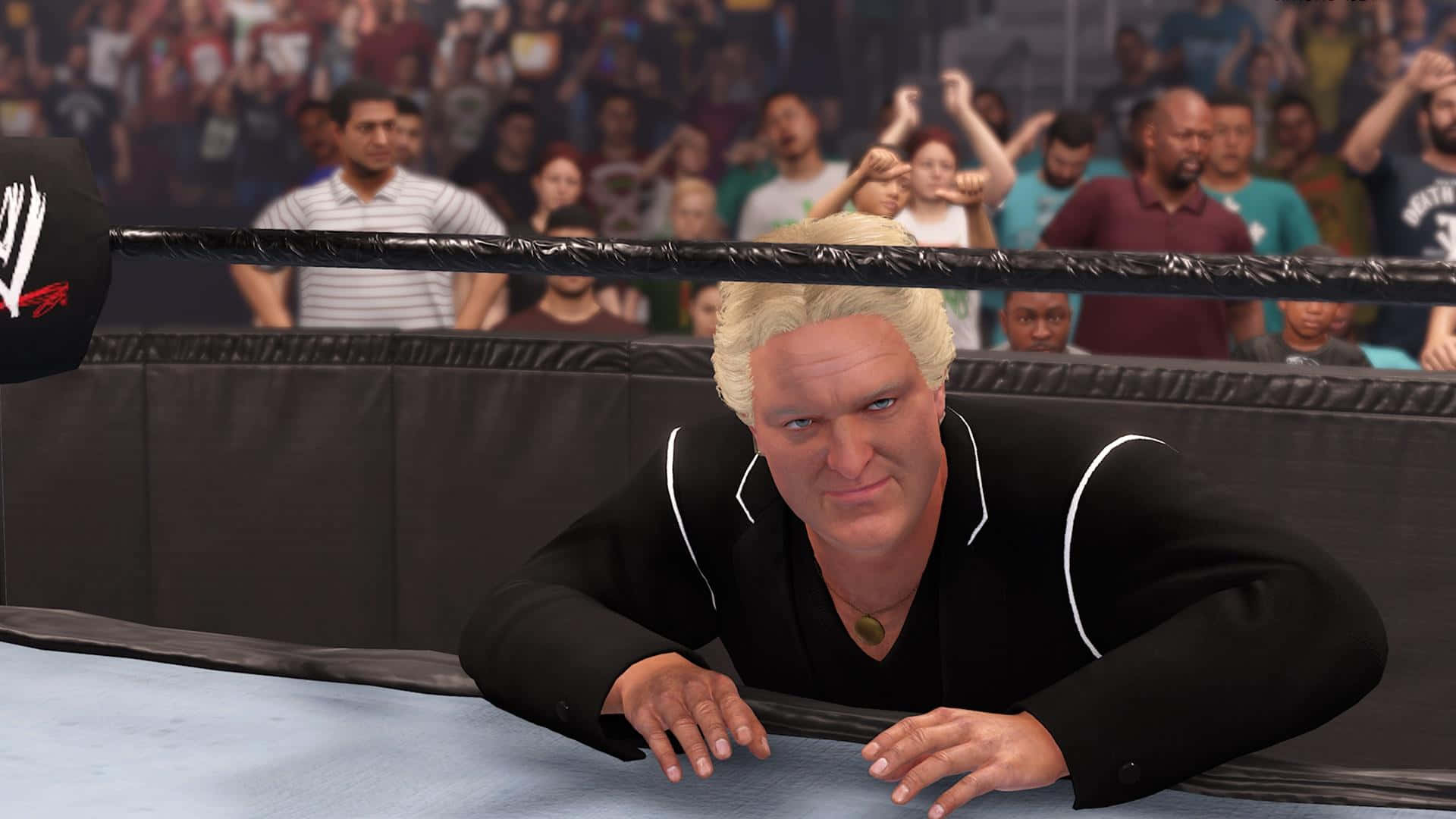 Bobby Heenan, wrestling manager, ring side, Full HD Desktop Wallpaper