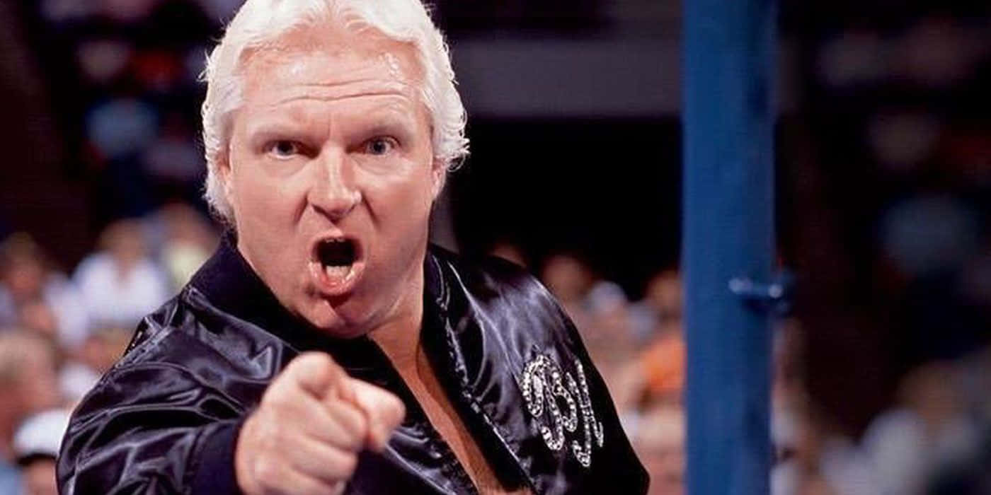 Bobby Heenan, white hair, black jacket, HD Desktop Wallpaper