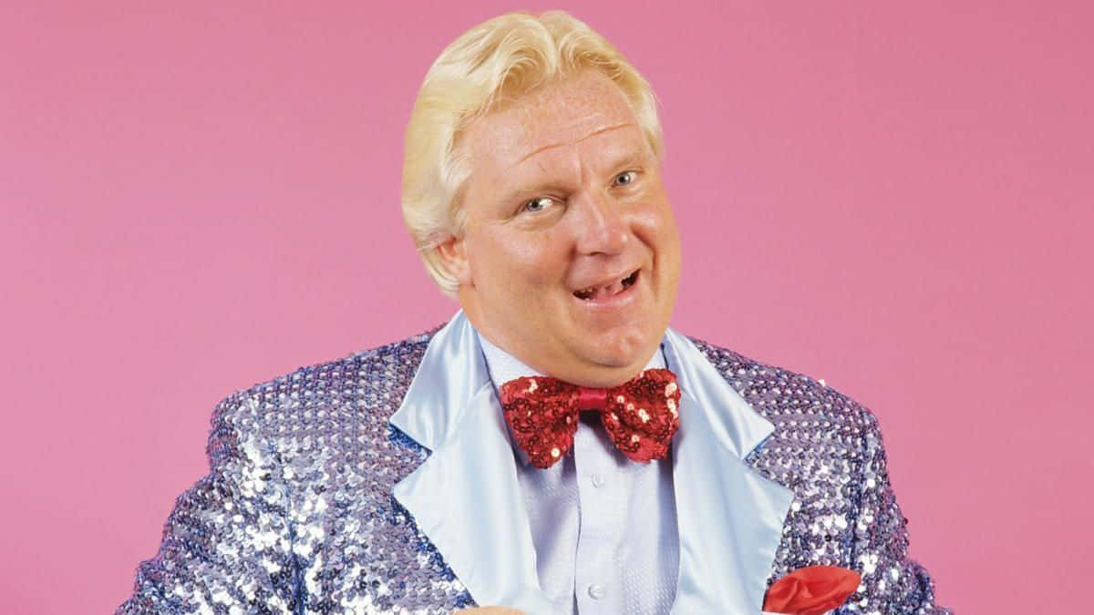 Bobby Heenan, glitter jacket, sparkly silver jacket, SD Desktop Wallpaper