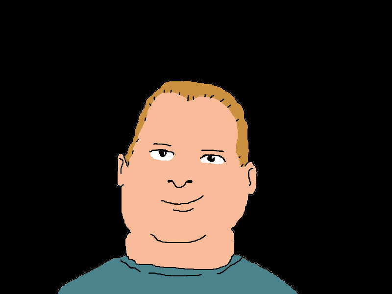 Bobby Hill, blond hair, subtle smile, SD Desktop Wallpaper
