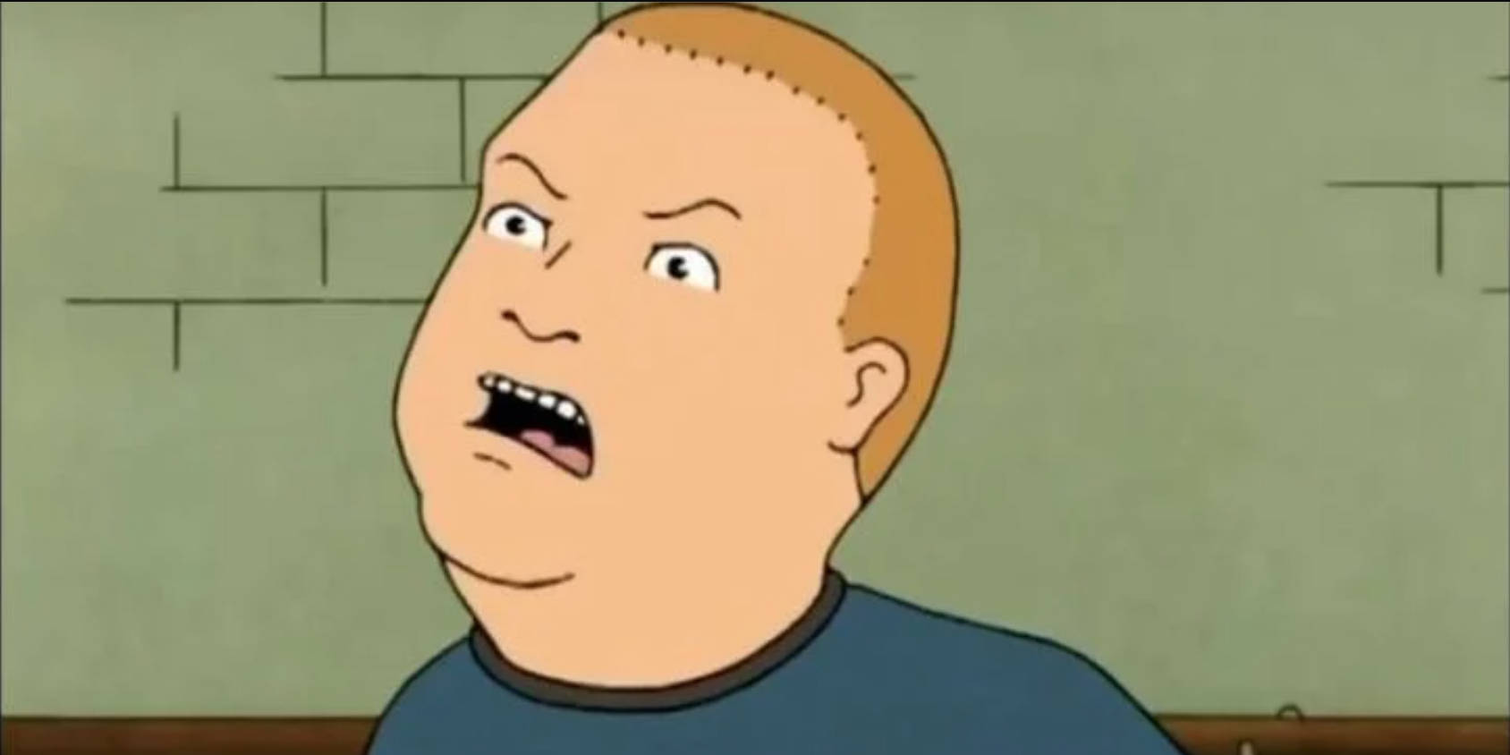Bobby Hill, angry expression, bald head, HD Desktop Wallpaper
