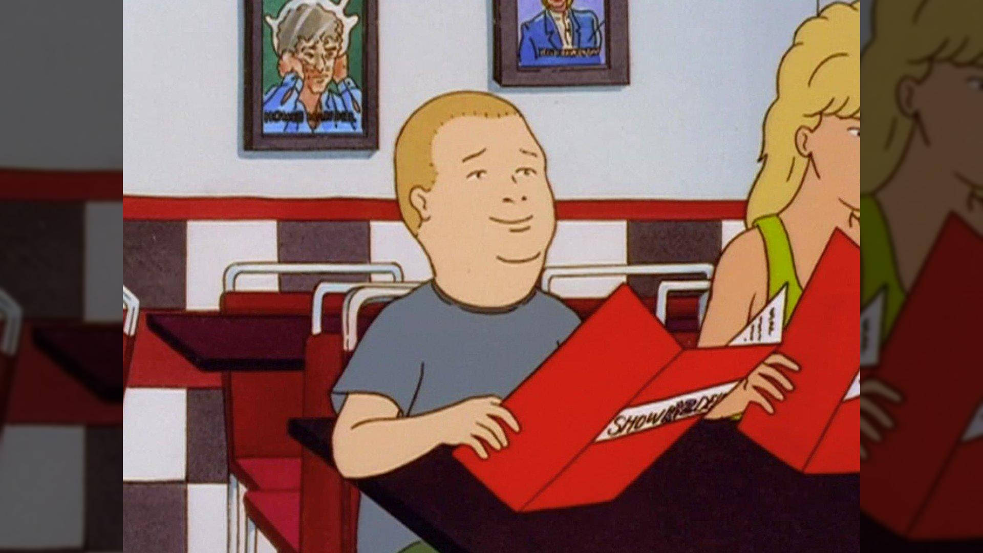 Bobby Hill, fastfood, red menu, Full HD Desktop Wallpaper