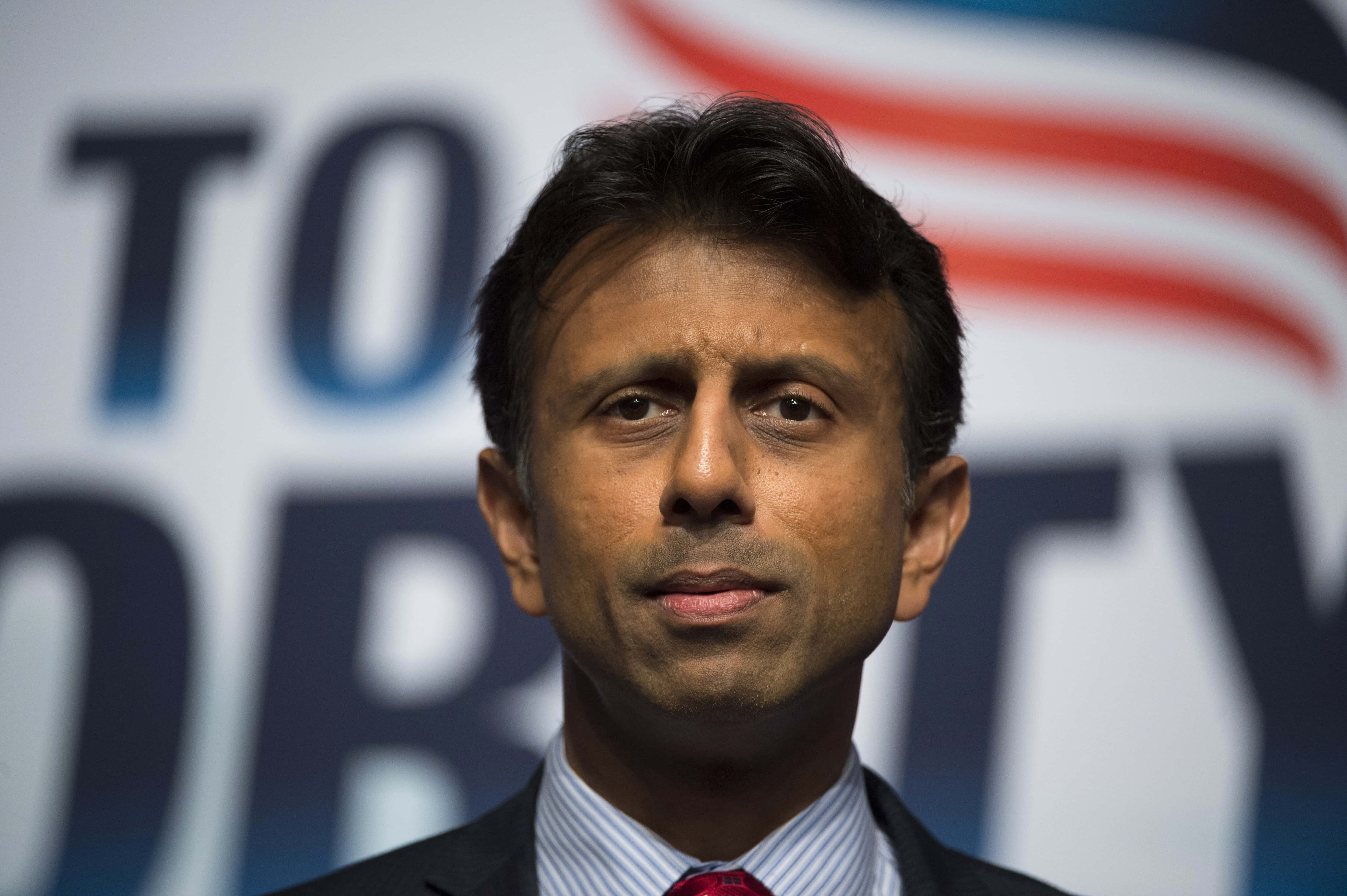 Bobby Jindal, suit, red tie, 4K Desktop Wallpaper