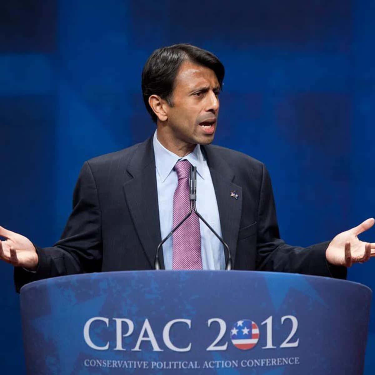 Bobby Jindal, 2012 CPAC, podium, SD Desktop Wallpaper