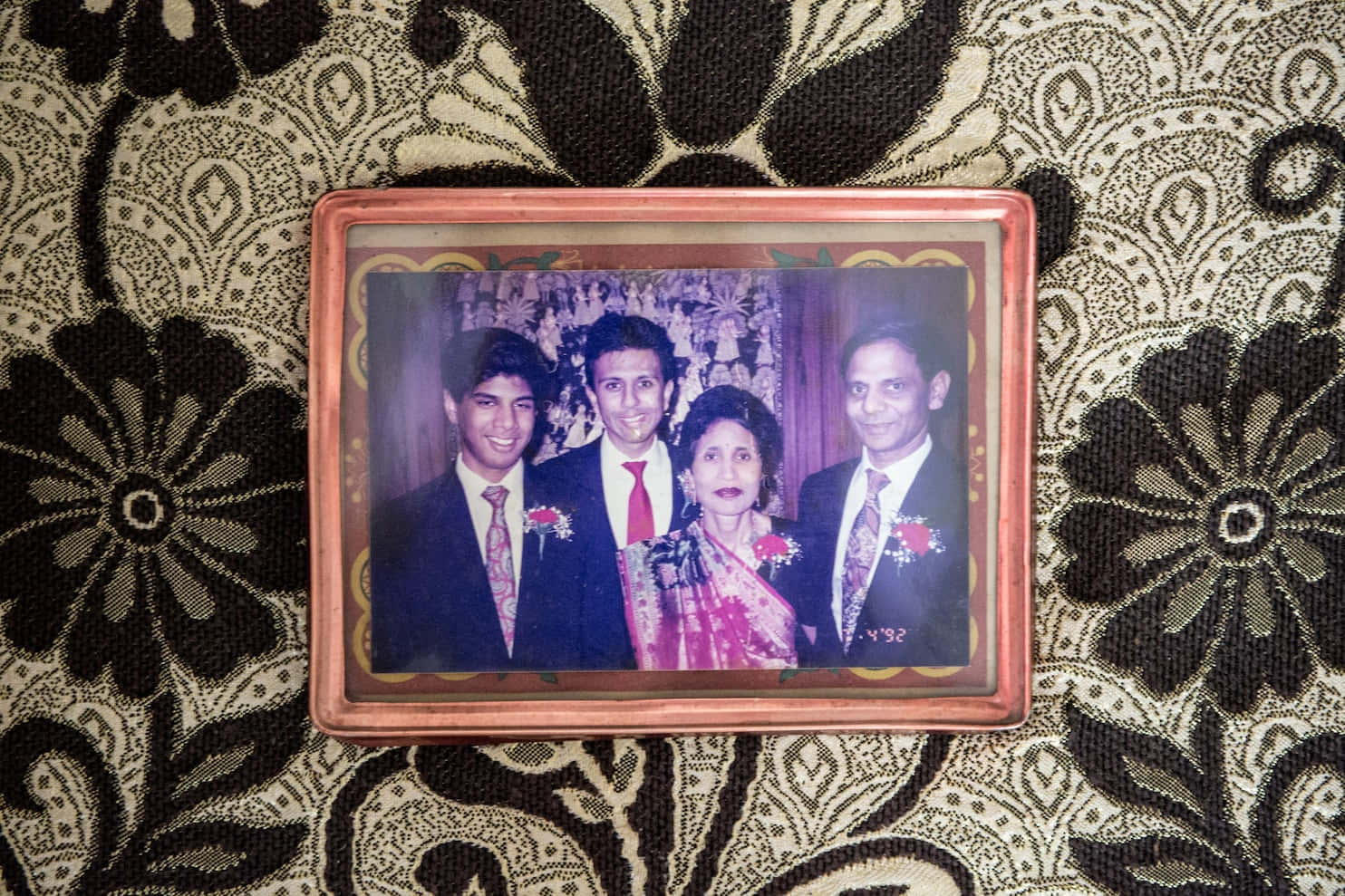 Bobby Jindal, vintage photo, four formally dressed people, HD Desktop Wallpaper