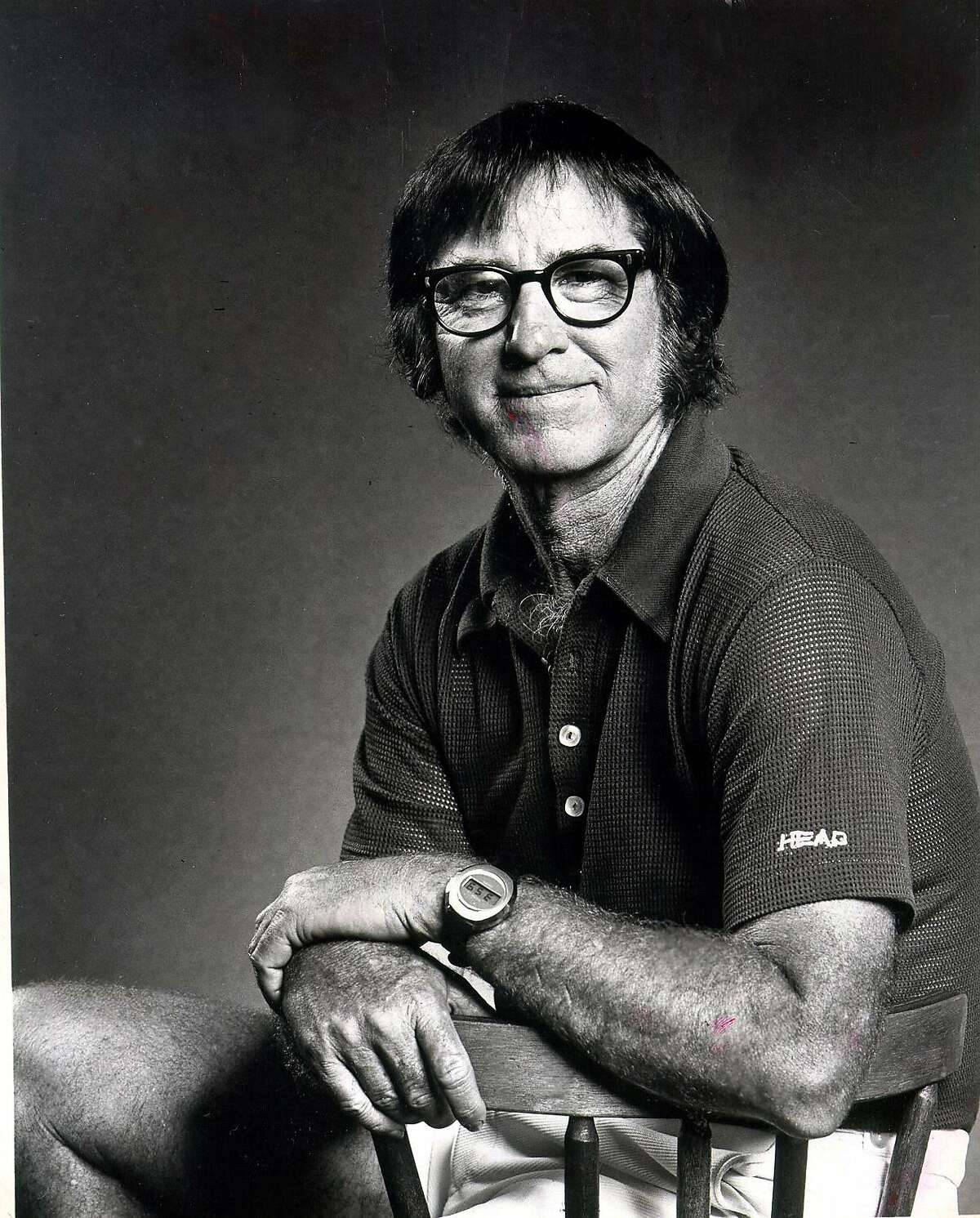 Bobby Riggs, black and white portrait, glasses, HD Phone Wallpaper