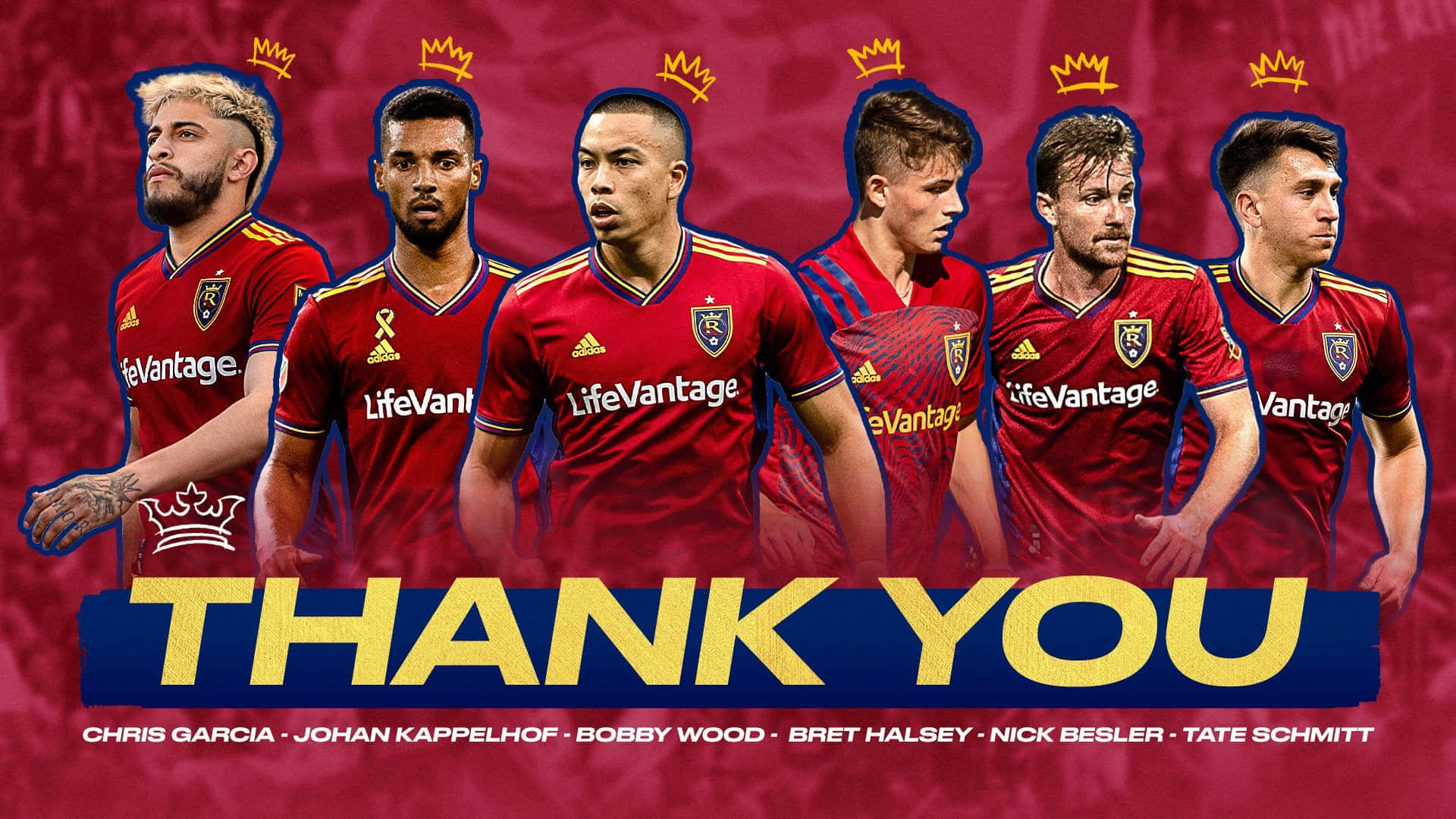 Bobby Wood, red jerseys, maroon background, Full HD Desktop Wallpaper