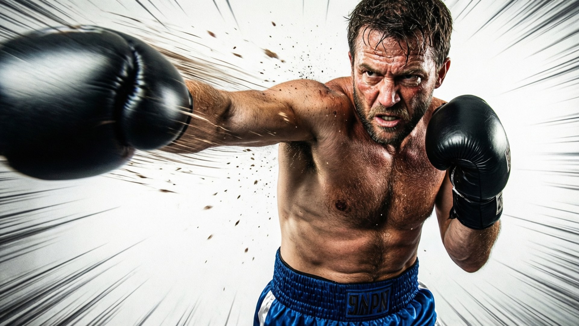 Bobo Olson, right hook, action, Full HD Desktop Wallpaper