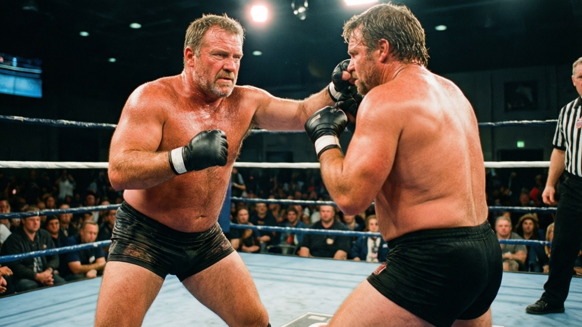 Bobo Olson, ring, fight, Full HD Desktop Wallpaper