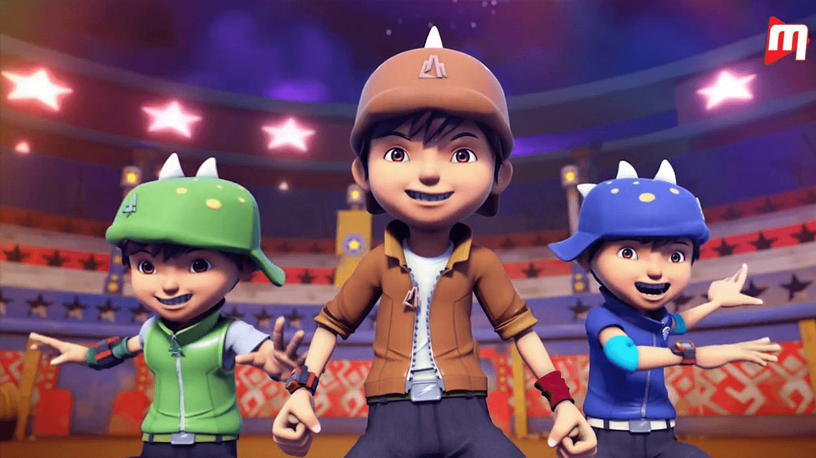 Boboiboy, HD, Wind Leaf Earth Forms, HD Desktop Wallpaper