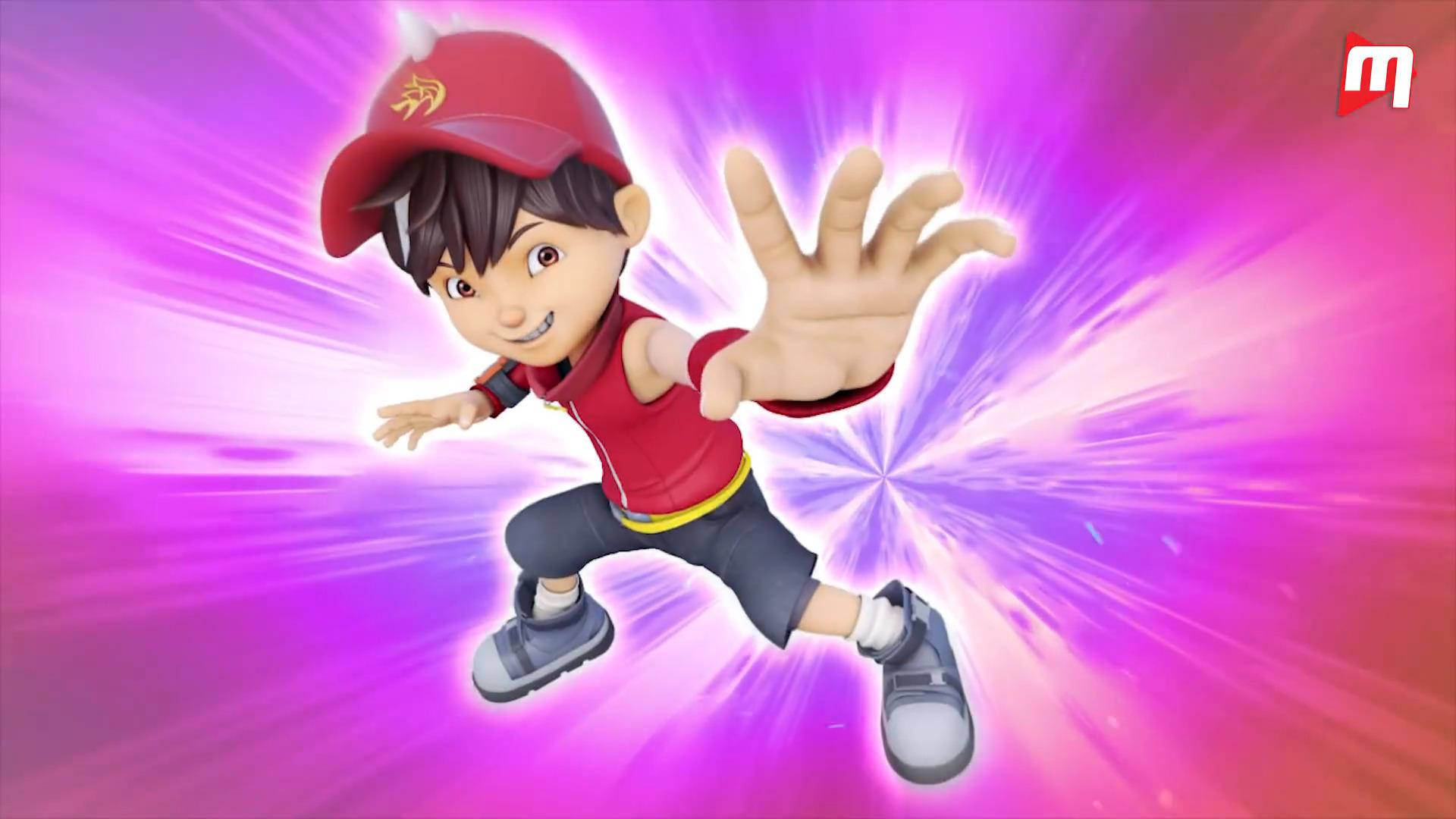 BoBoiBoy, red cap, red shirt, Full HD Desktop Wallpaper