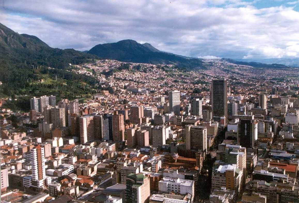 Bogota, city, valley, SD Desktop Wallpaper