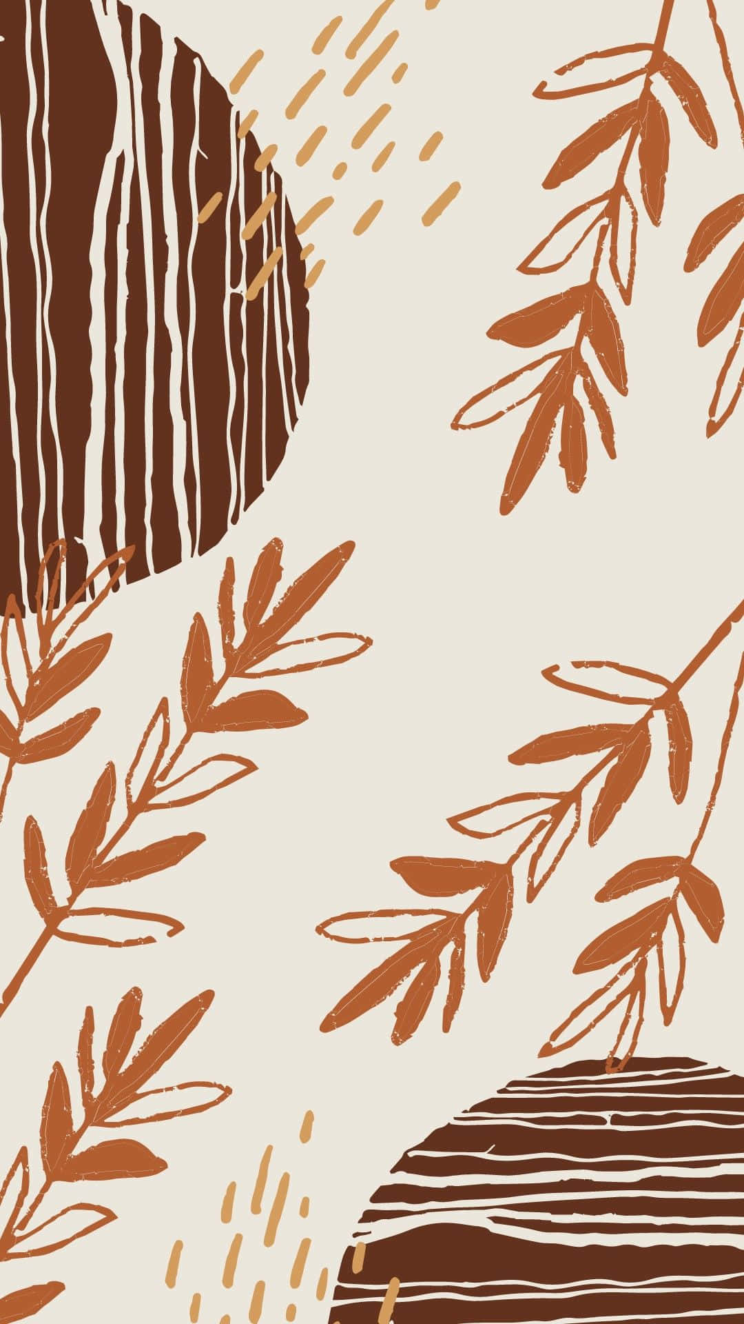 brown, beige, leaves, Full HD Phone Wallpaper