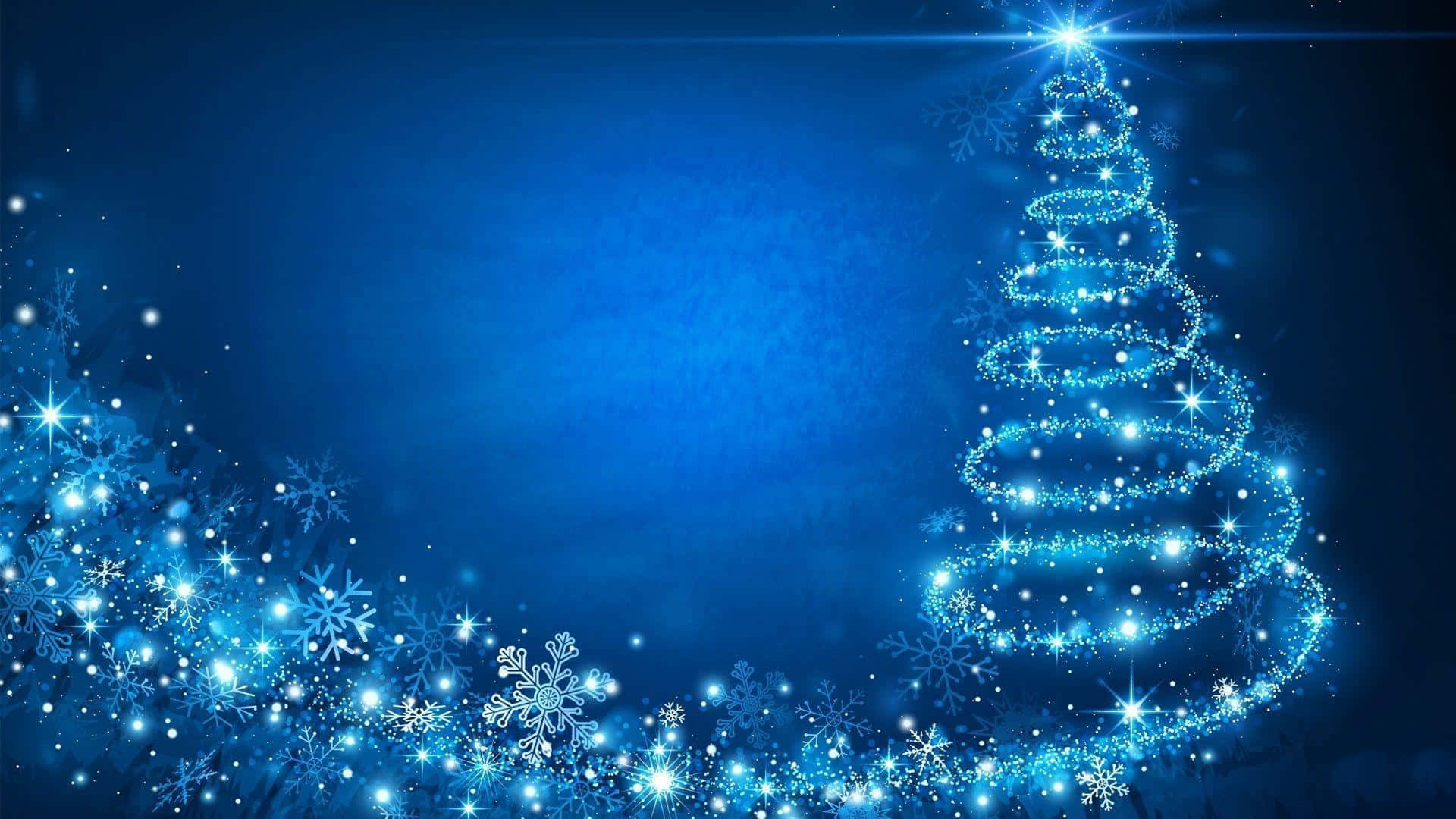 girly xmas, spiral Christmas tree, sparkling lights, Full HD Desktop Wallpaper