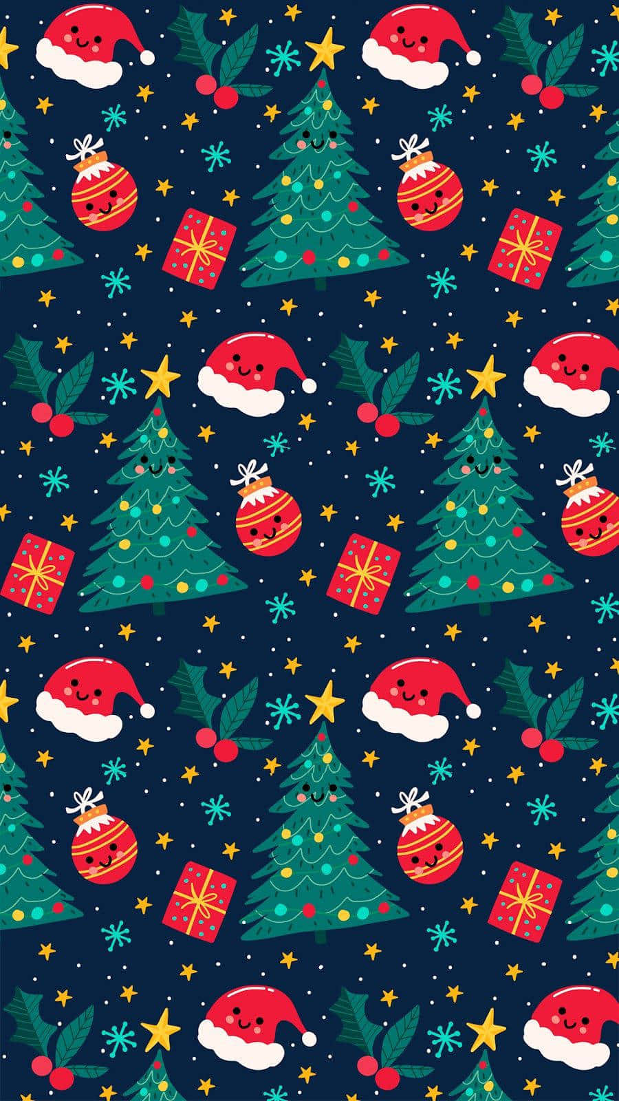 Christmas trees, ornaments, gifts, HD Phone Wallpaper
