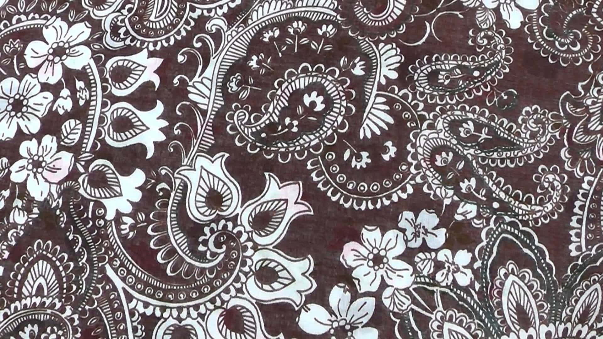 BOHO Computer, paisley, floral pattern, Full HD Desktop Wallpaper