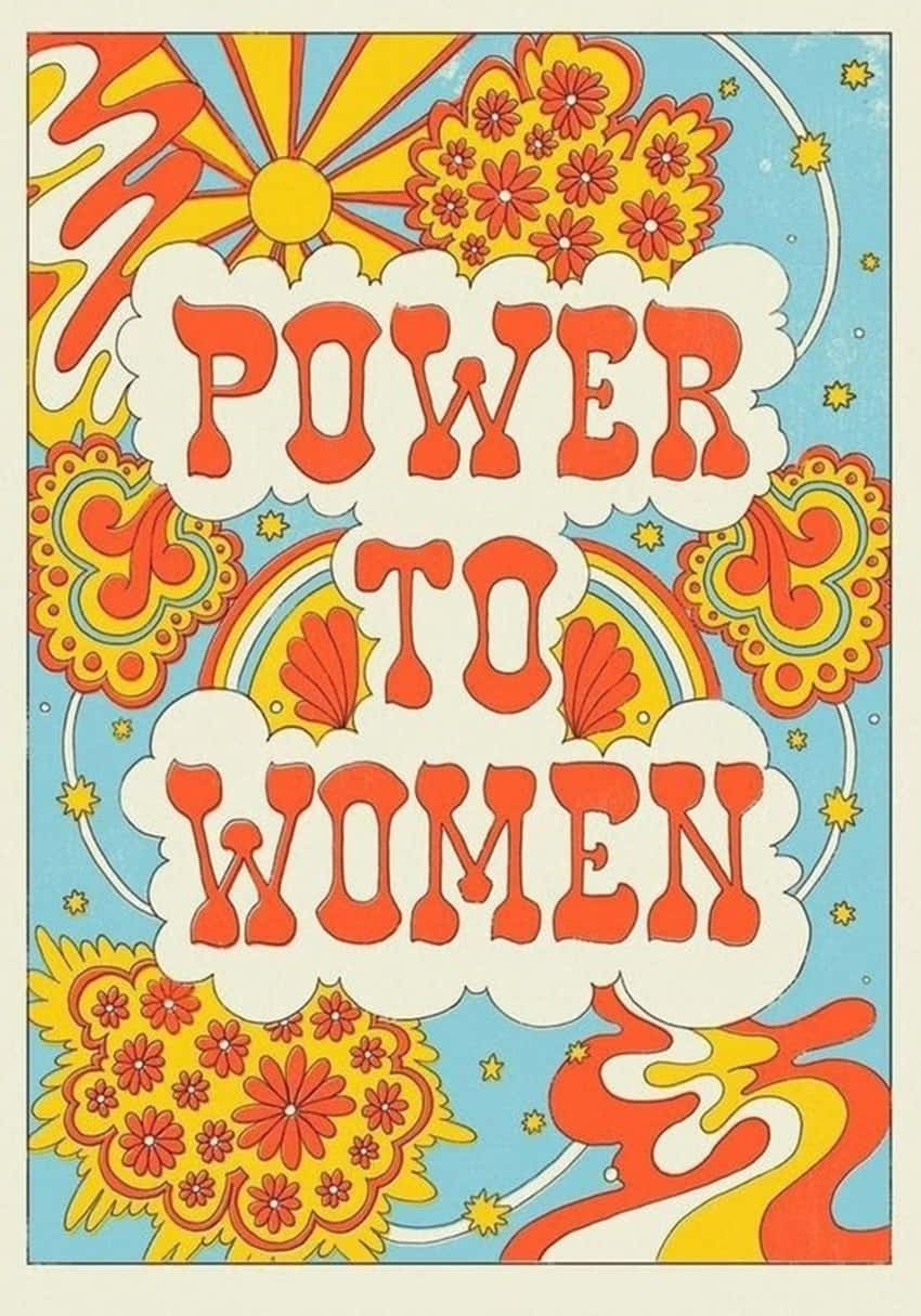 70s hippie, Hippie life in the 70s, psychedelic poster, SD Phone Wallpaper