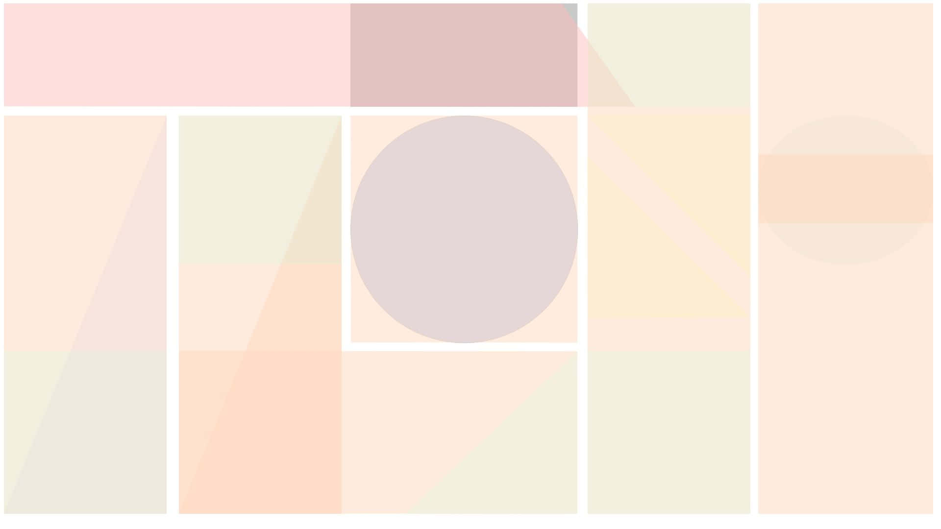 Boho Pastel, soft pastel, geometric shapes, Full HD Desktop Wallpaper