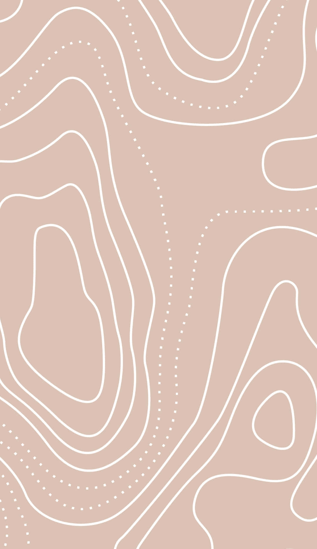 boho pastel, beige, white, HD Phone Wallpaper