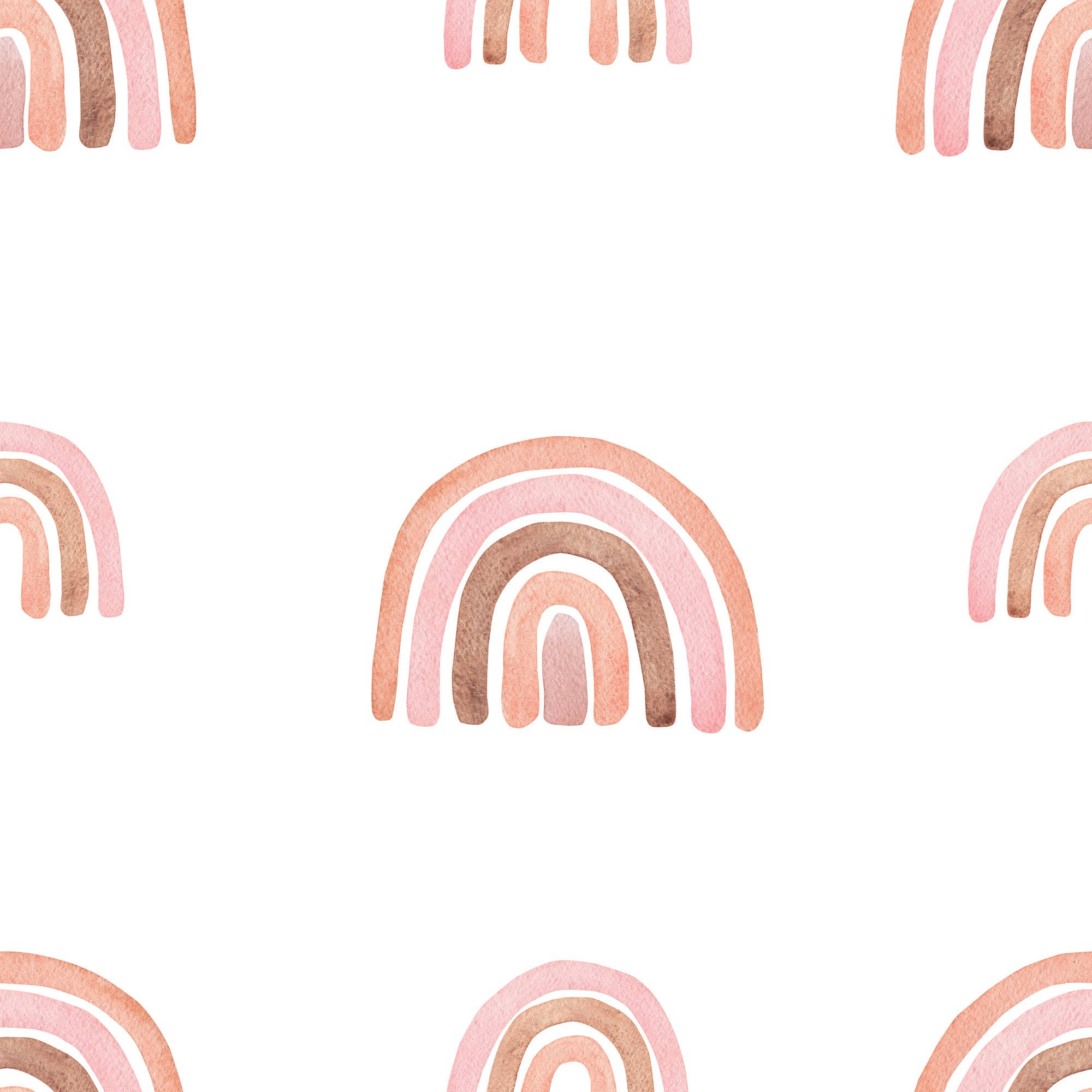 boho rainbow, watercolor rainbow pattern, blush, Full HD Desktop Wallpaper