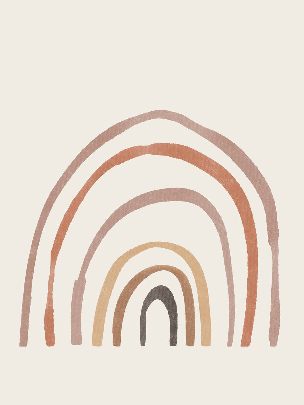Boho Rainbow, uneven lines, earthy tones, HD Phone Wallpaper