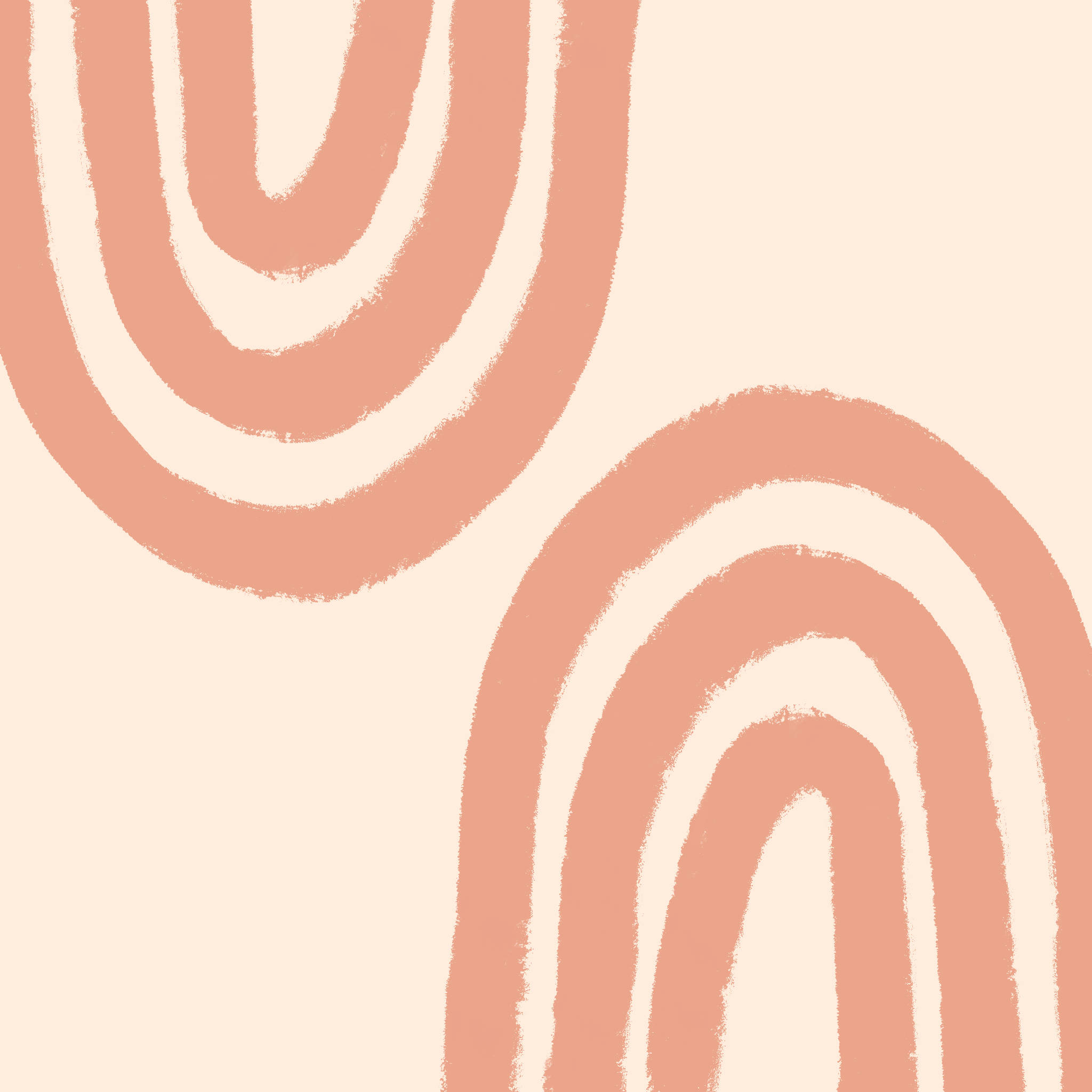 boho rainbow, peach, beige, Full HD Desktop Wallpaper