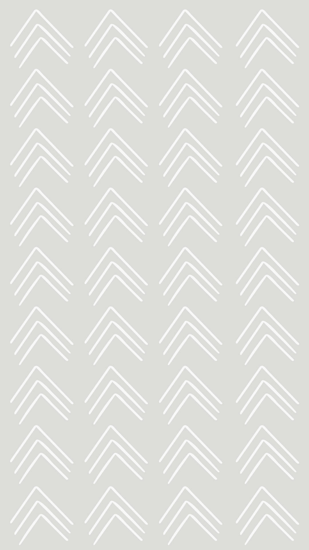 simple boho arrows, white chevron patterns, soft gray background, Full HD Phone Wallpaper
