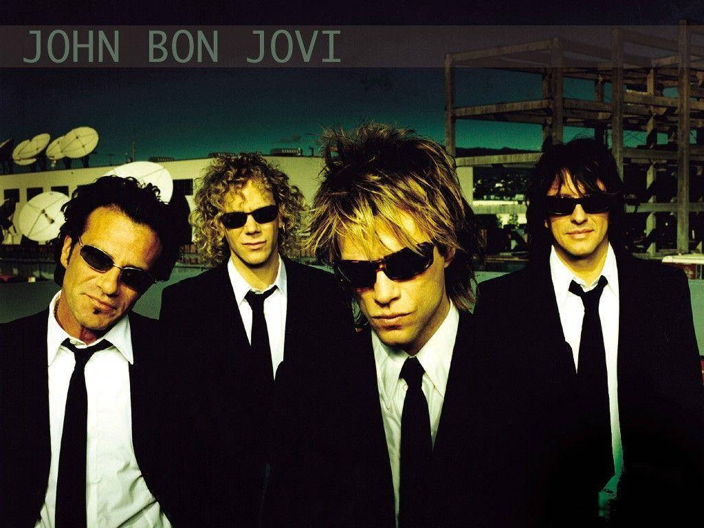 Bon Jovi, suit and tie, portrait shoot, SD Desktop Wallpaper