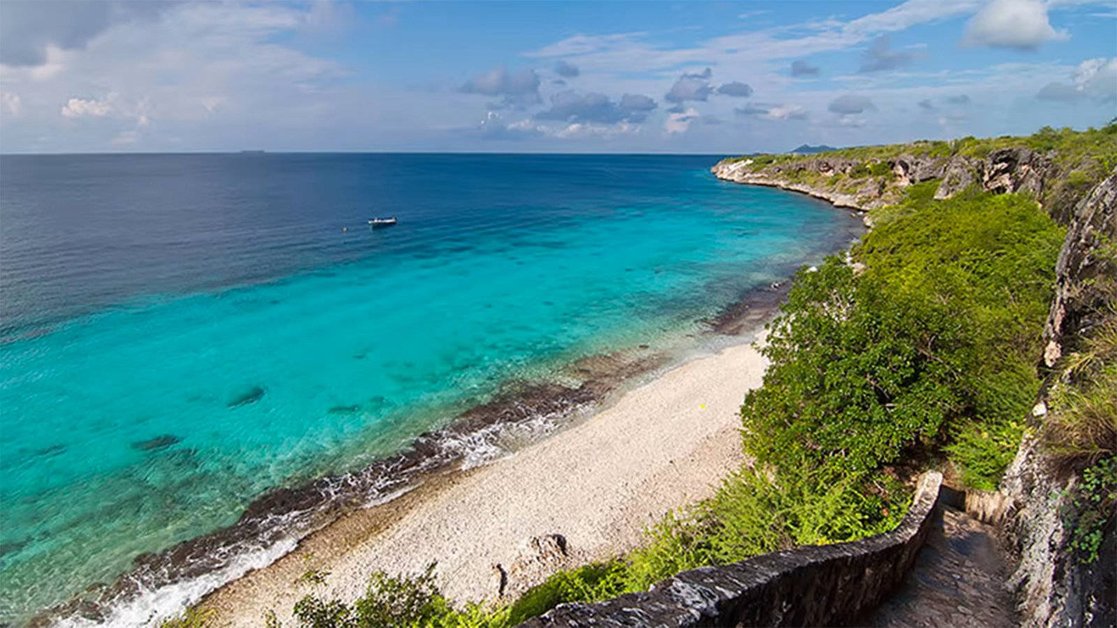Bonaire, turquoise waters, white sand, HD Desktop Wallpaper