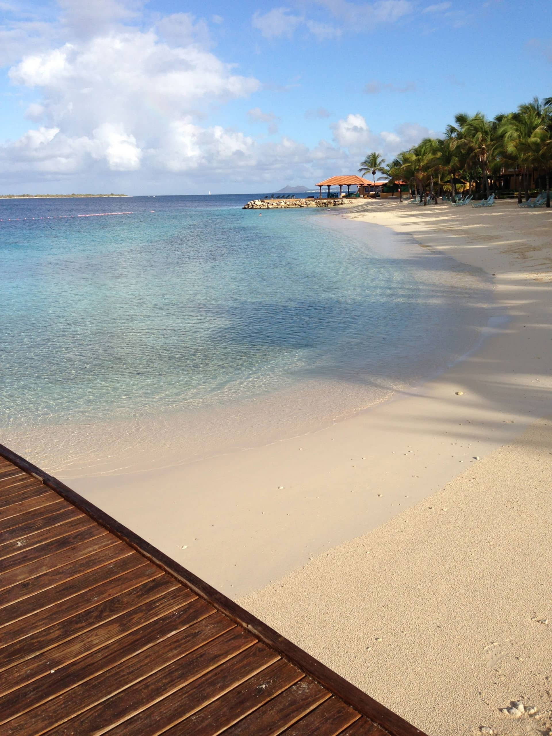 Bonaire, sand, sea, 2K Phone Wallpaper