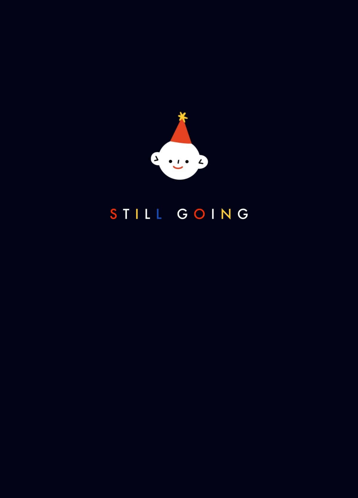 Boo And Stuff, white face, red party hat, HD Phone Wallpaper