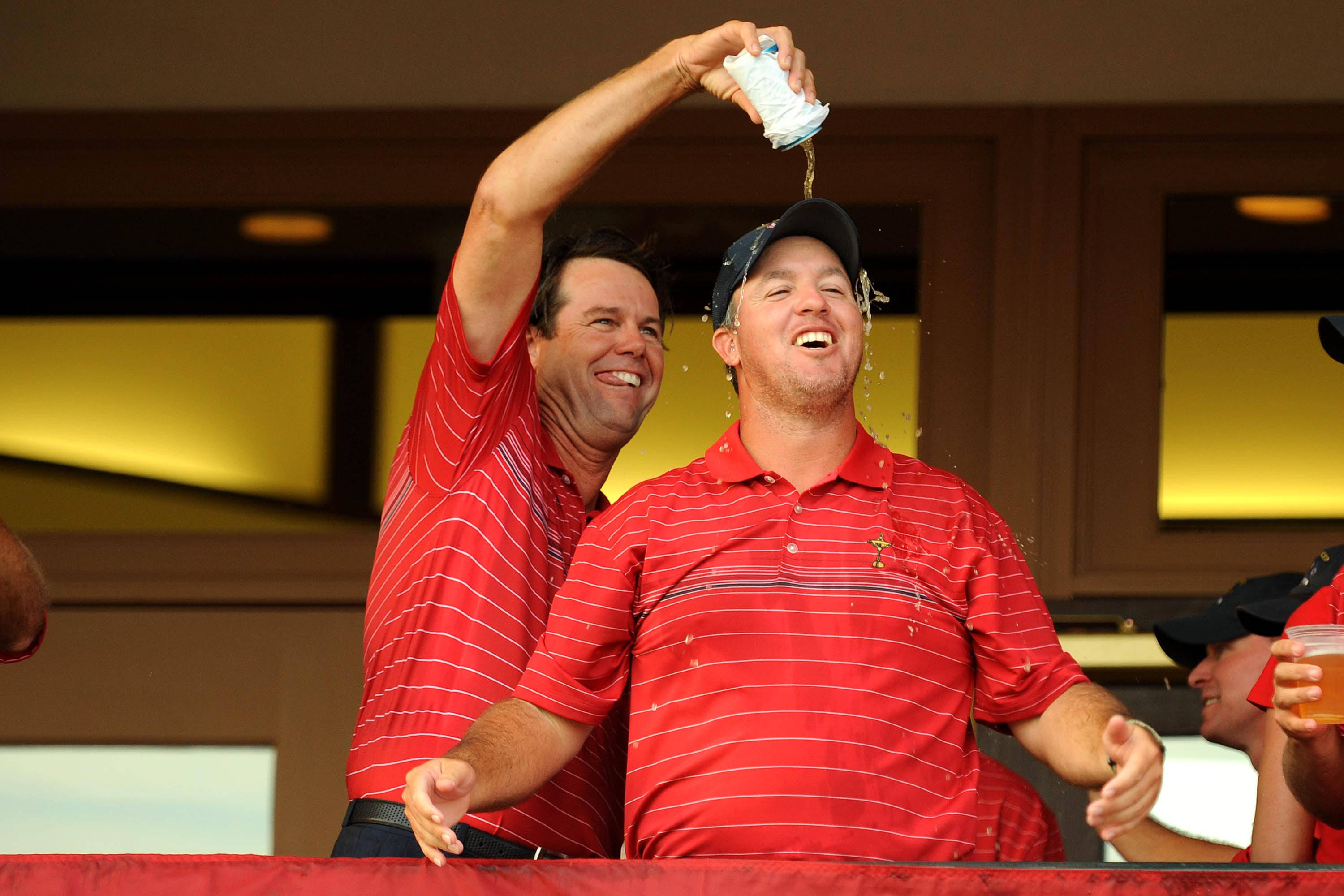 Boo Weekley, beer shower, golfers, 2K Desktop Wallpaper