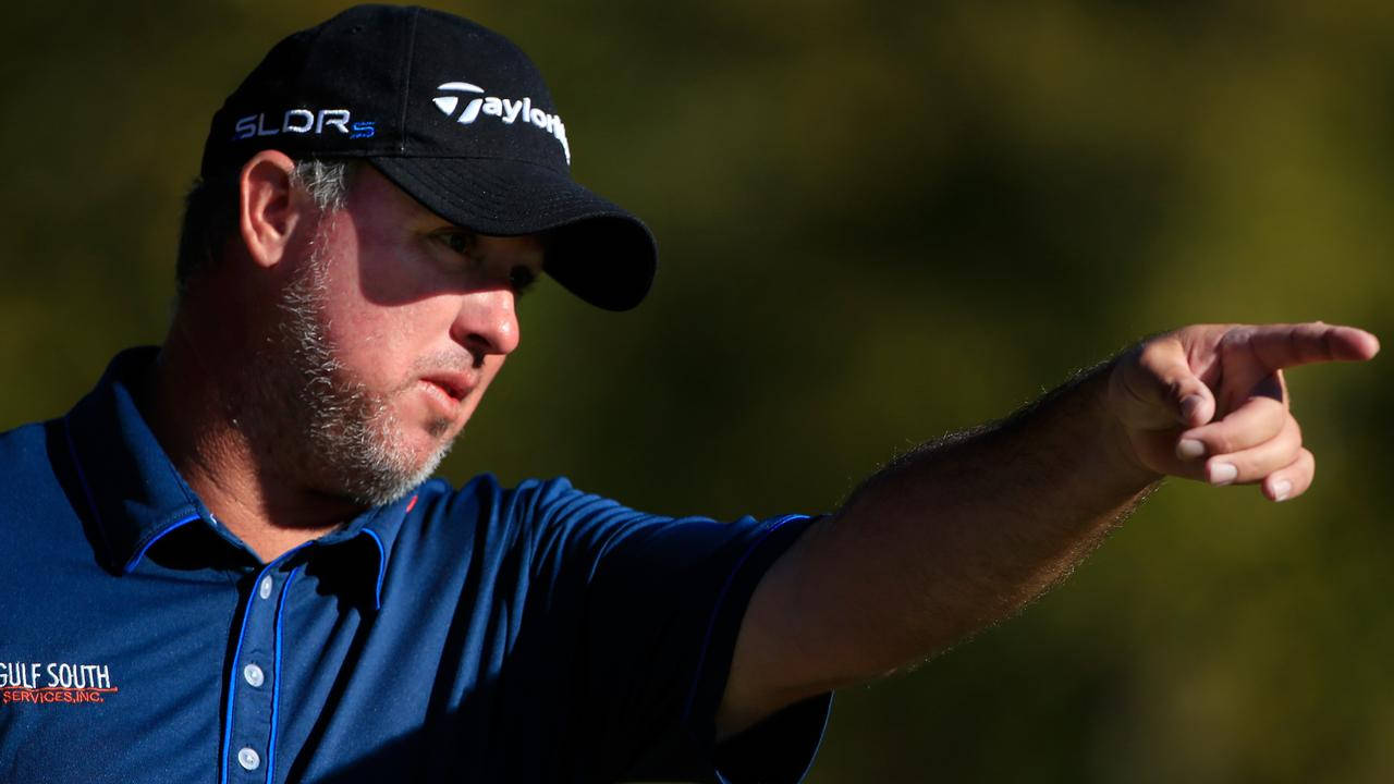 Boo Weekley, blue polo, black cap, HD Desktop Wallpaper