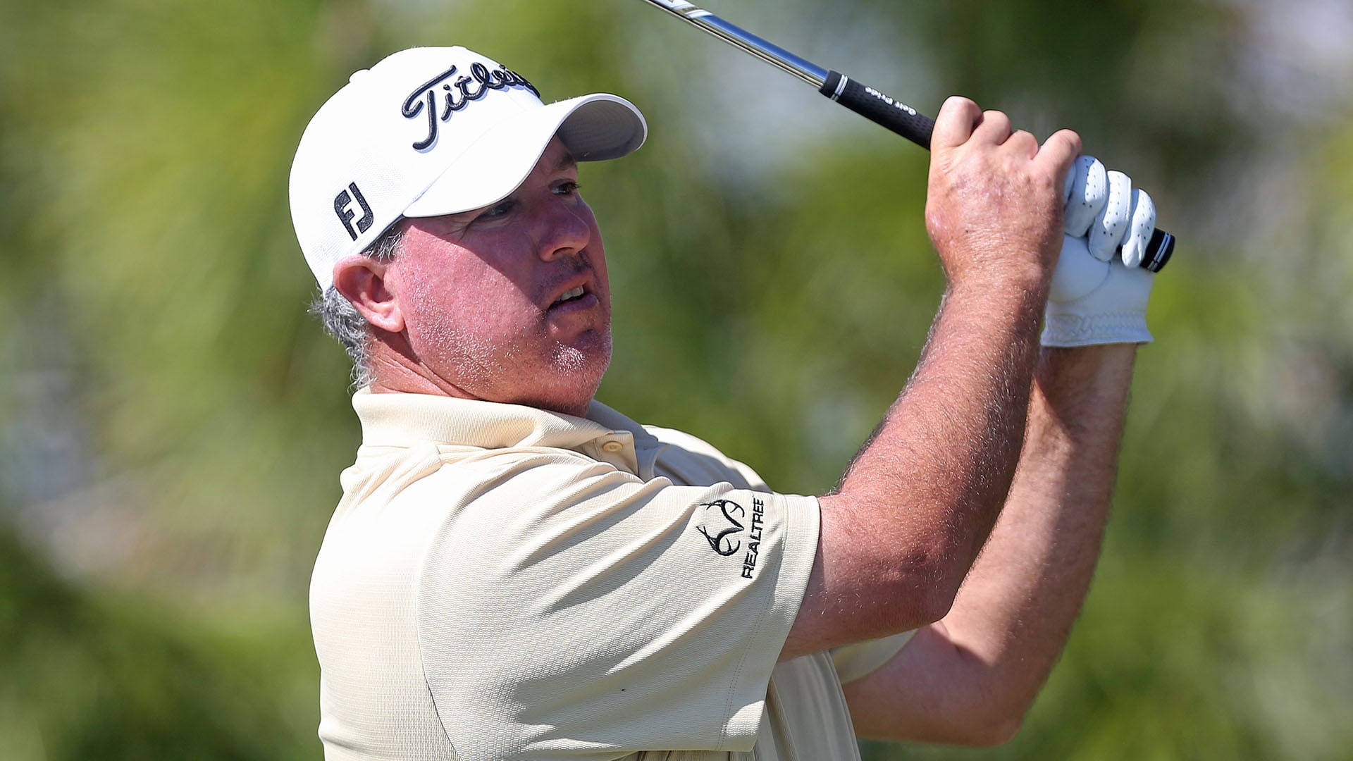 Boo Weekley, white cap, beige shirt, Full HD Desktop Wallpaper