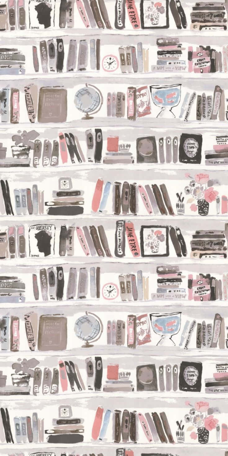 Books iPhone, vintage books, globes, HD Phone Wallpaper