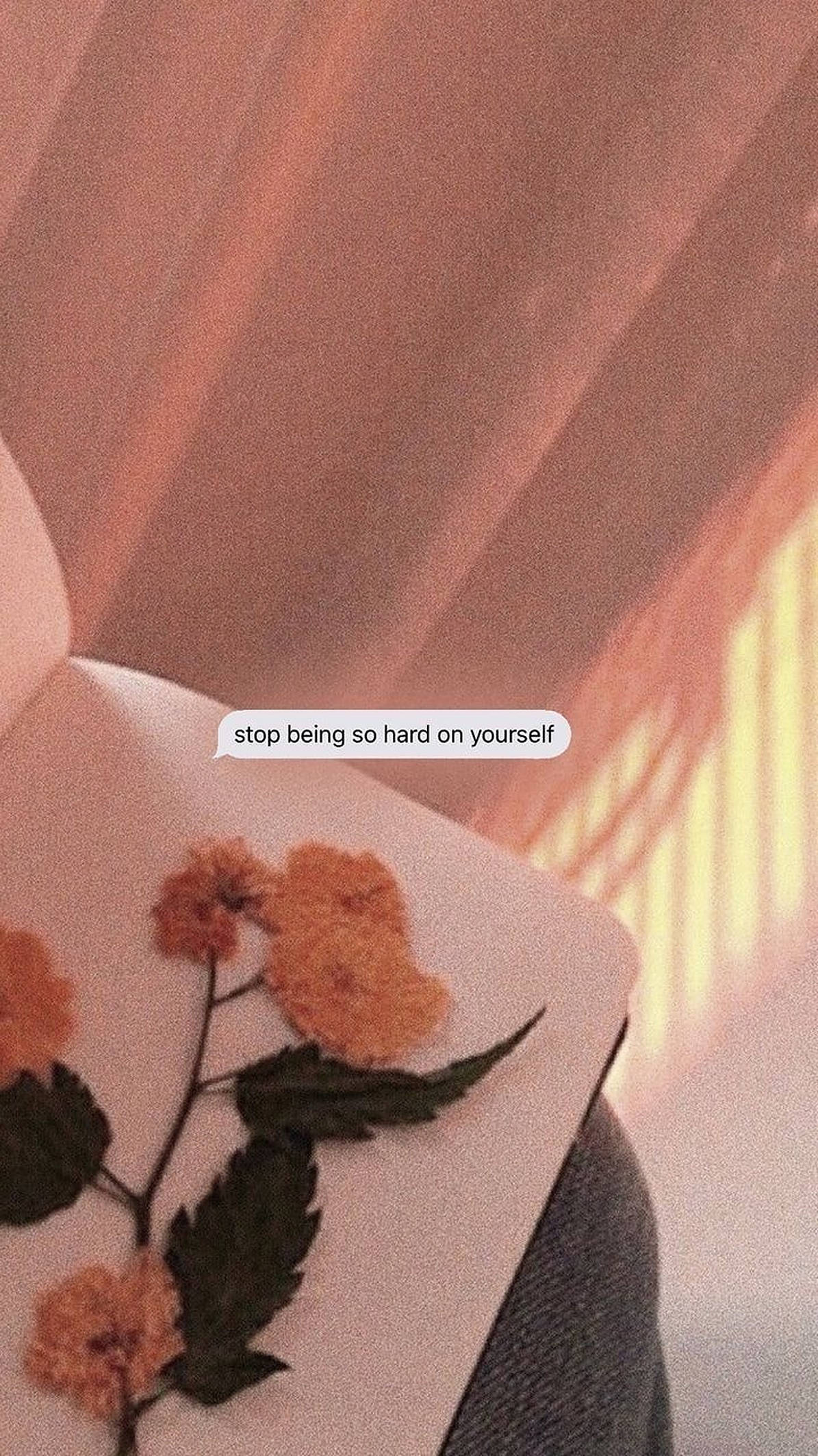 iPhone Aesthetic Book, denim, orange flowers, Full HD Phone Wallpaper