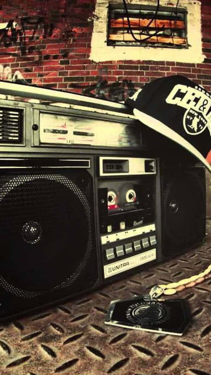 boombox, vintage boombox, hip hop boombox, HD Phone Wallpaper