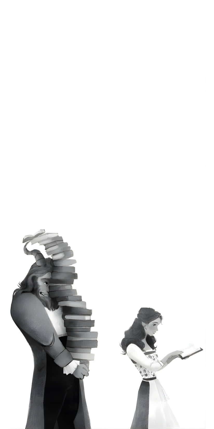 Boox Palma, stacked books, woman reading a book, HD Phone Wallpaper