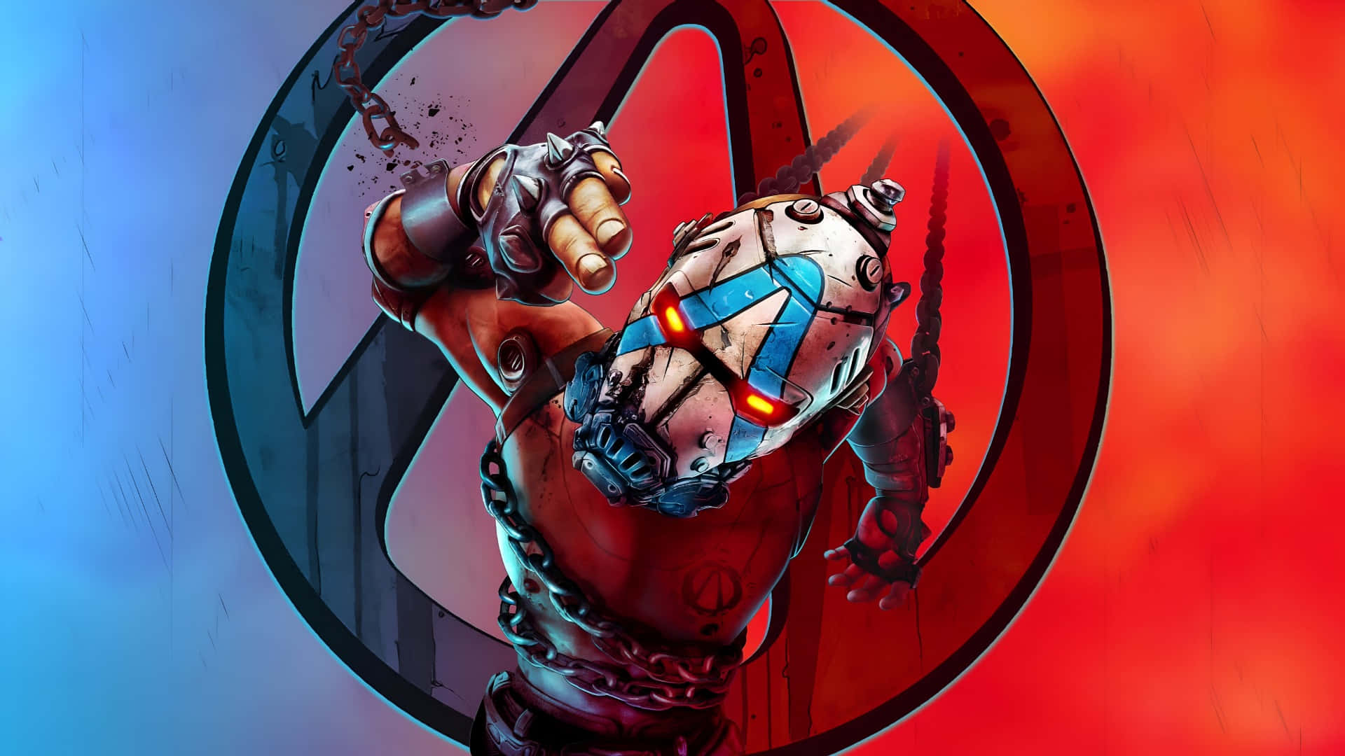 Borderlands 4, iconic character, robotic warrior, Full HD Desktop Wallpaper