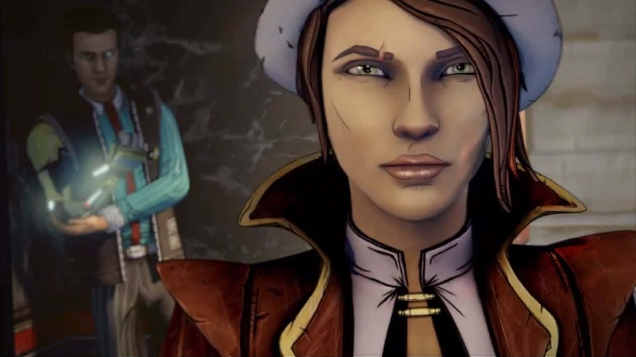 Borderlands, brown coat, white hat, HD Desktop Wallpaper