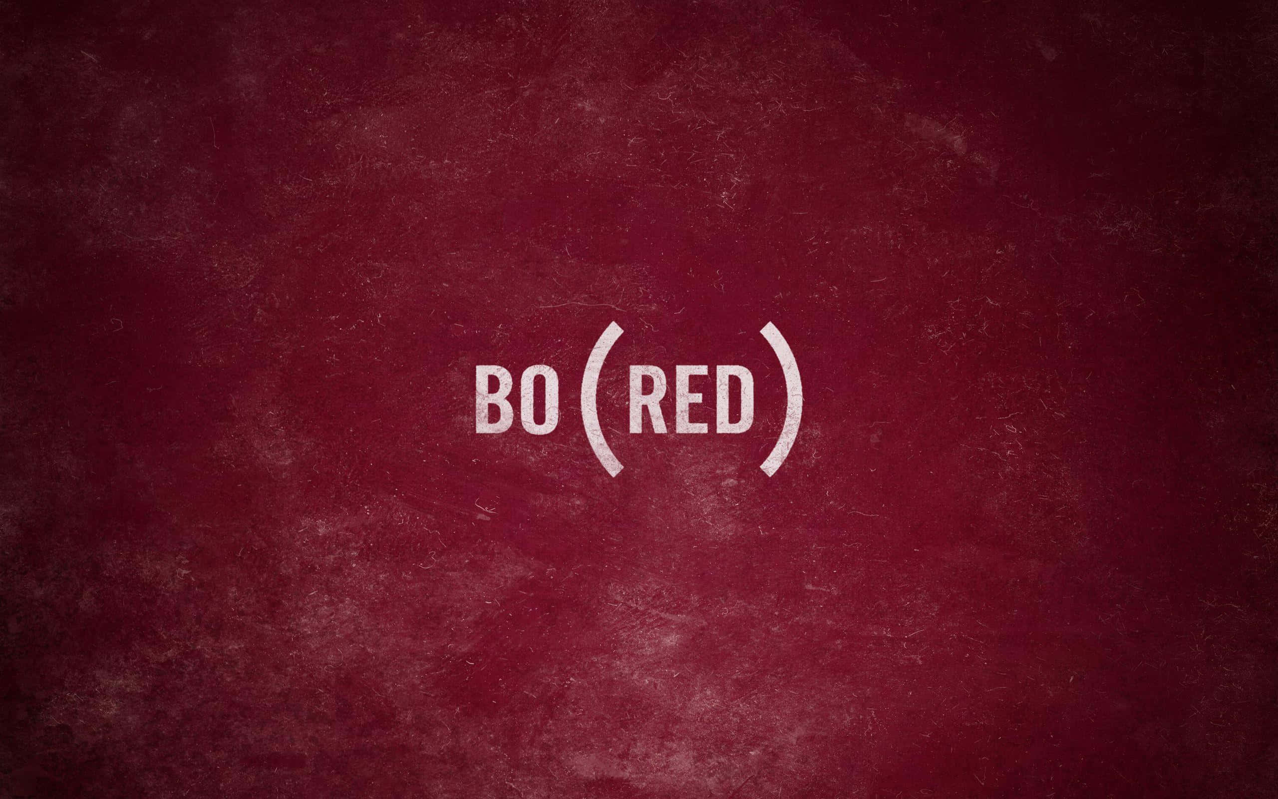 Bo(red), deep red, textured background, 2K Desktop Wallpaper