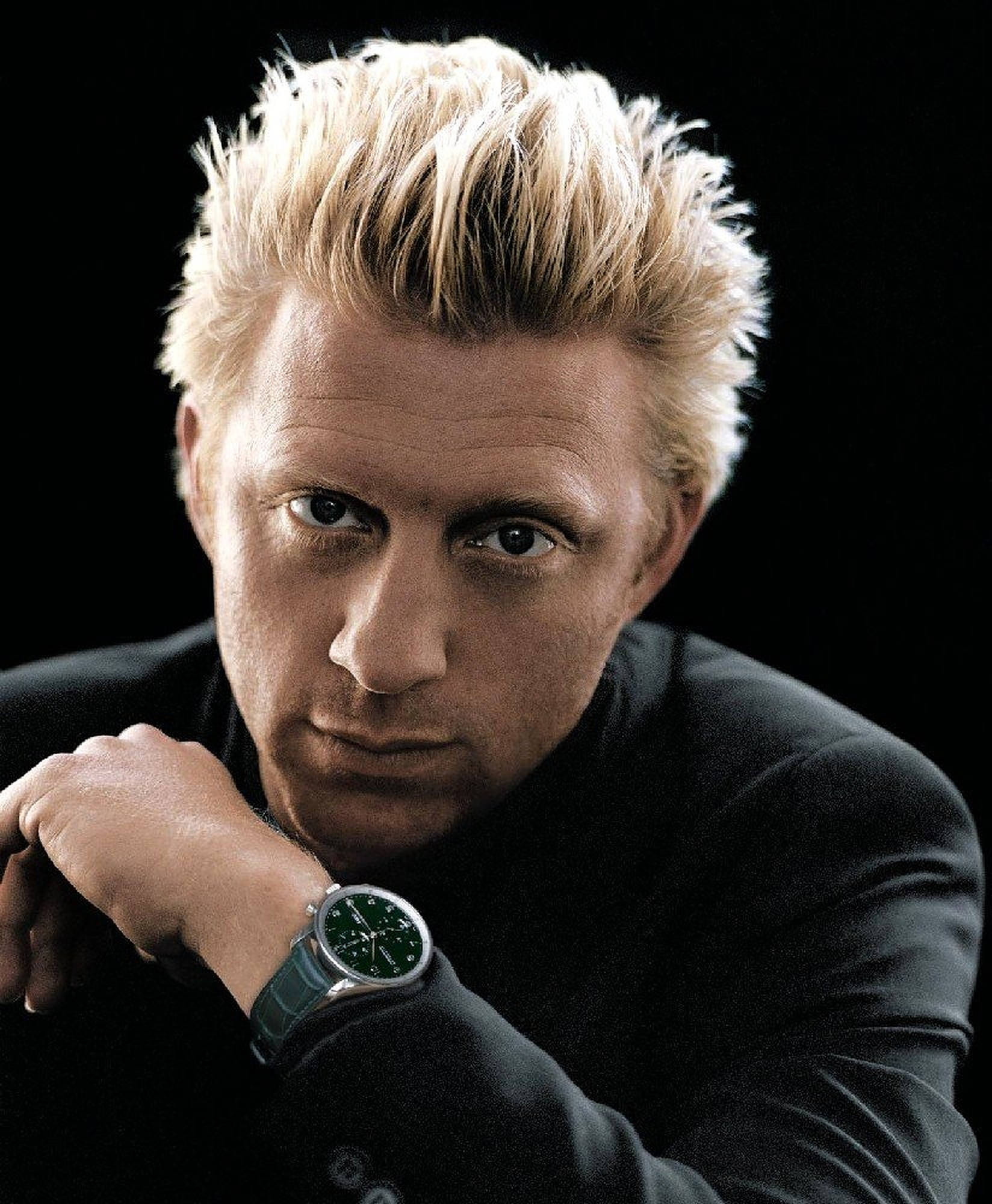 Boris Becker, blonde hair, spiky blonde hair, Full HD Phone Wallpaper