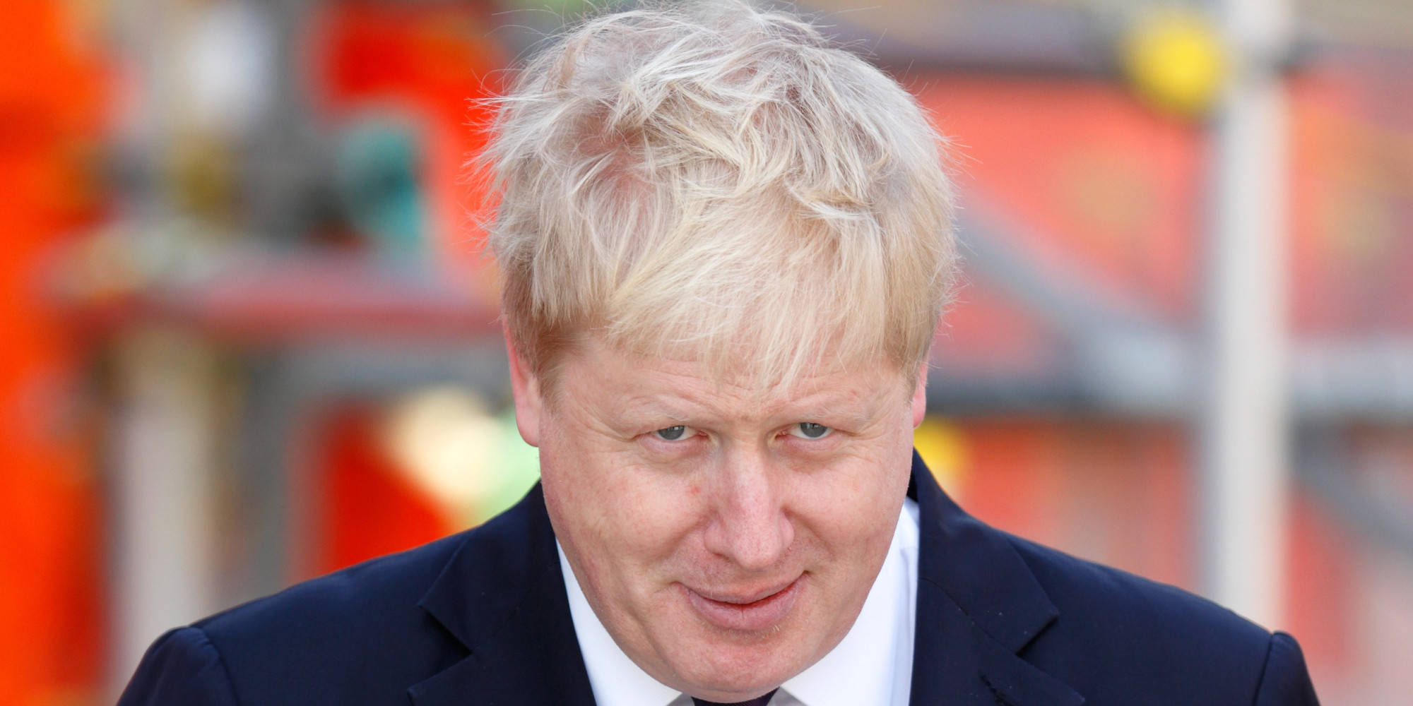 Boris Johnson, tousled blonde hair, dark suit, Full HD Desktop Wallpaper