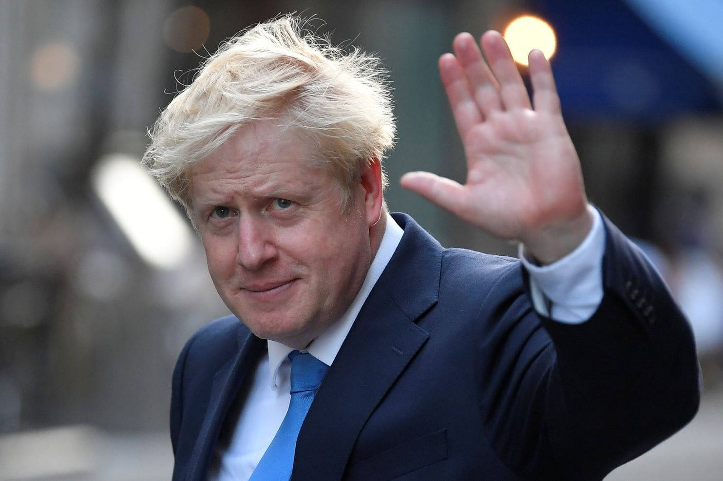 Boris Johnson, tousled blonde hair, dark suit, HD Desktop Wallpaper